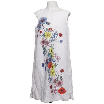 Dress (White, Multicolored) from Zara Girls Cotton