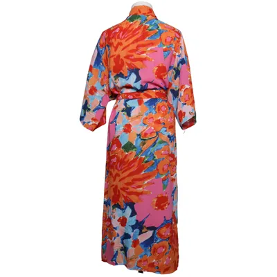 Kimono (Roze, Oranje, Blauw) van JS Millenium Polyester
