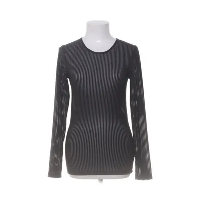 Lange mouwen shirt (Zwart) van Pieces Elastaan, Polyester