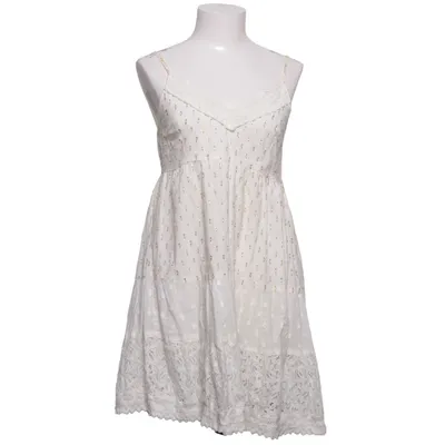 Dress (White, Gold) from Natura