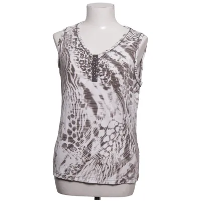 Tank Top (White, Gray) from Bonita Elastane, Viscose