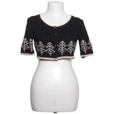 Bolero (Svart, Beige) från Orla Kiely Viskos, Ull