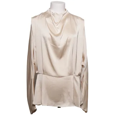 Blouse (Beige) de H&M Modern Classic Polyester