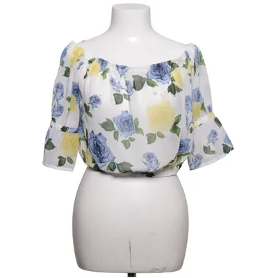Crop top (Hvid, Blå, Gul) fra The Kooples Sport Polyester