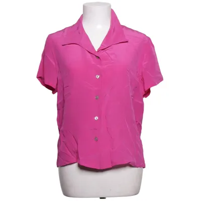 Kortärmad skjorta (Rosa) från Siden Selma Silke