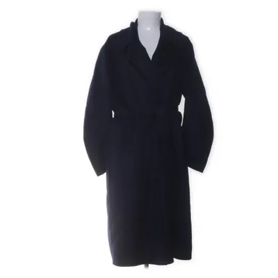 Jas (Blauw) van Uniqlo Polyamide, Wol, Gerecycled polyester