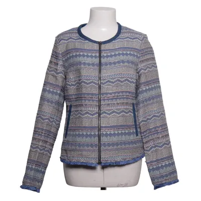 Jakke (Blå, Hvid, Flerfarvet) fra Witteveen Bomuld, Metallfiber, Polyester, Viscose