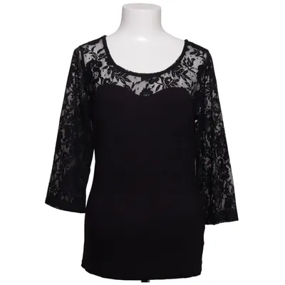 Top (Zwart) van Vivance Collection Elastaan, Polyester, Viscose