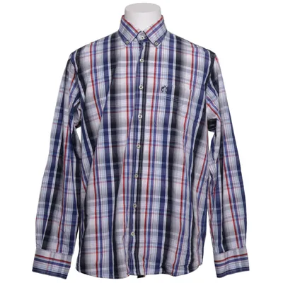 Overhemd (Blauw, Wit, Rood) van Claudio Campione Katoen