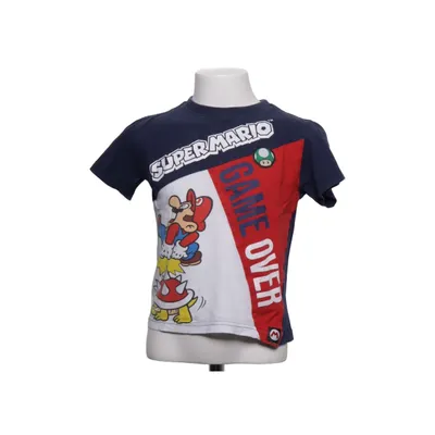 T-shirt (Blue, Red, White, Multicolored) from Super Mario Cotton