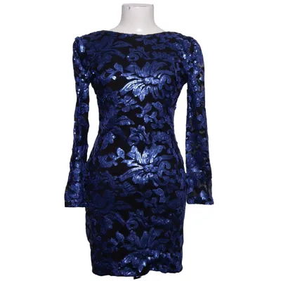 Cocktailjurk (Blauw, Zwart) van Club L Polyester