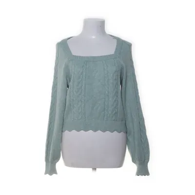 Tröja (Grön) från Object Nylon, Polyester, Viskos