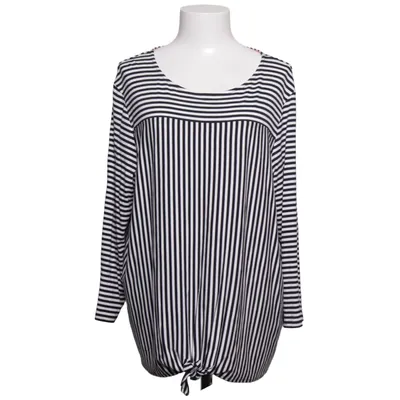 Top (Zwart, Wit) van Street One Elastaan, Viscose