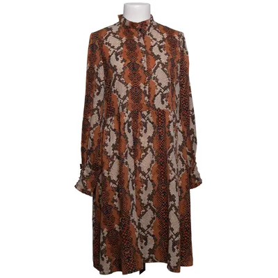 Blusenkleid (Braun, Schwarz, Weiß) von East Femme