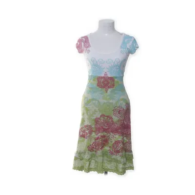 Jurk (Wit, Meerkleurig) van Desigual