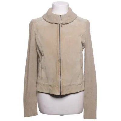 Läderjacka (Beige) från Arma Skinn