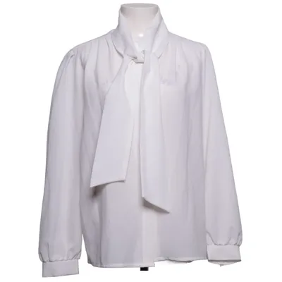 Blouse lavallière (Blanc) de Petri Polyester