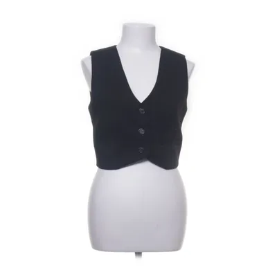 Outer vest (Black) from Gina Tricot Elastane, Polyester, Viscose