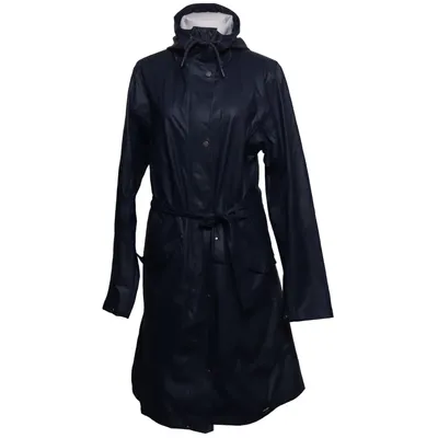 Regnfrakke (Blå) fra Tretorn Polyester, Polyurethan
