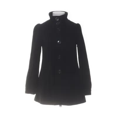 Jas (Zwart) van H&M Polyester, Viscose, Wol