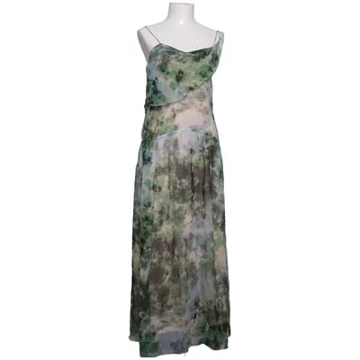 Maxikjole (Grøn, Brun, Flerfarvet) fra MaxMara Polyester, Silke