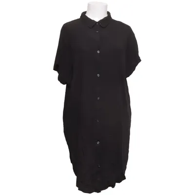 Kortärmad skjorta (Svart) från XLNT by KappAhl Viskos