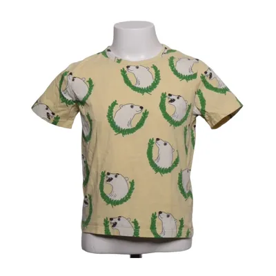 T-shirt (Beige, Vit, Grön) från Mini Rodini Bomull, Elastan