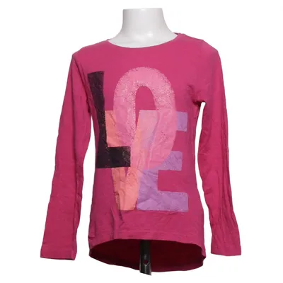 Langærmet t-shirt (Pink, Flerfarvet) fra Kids by Lindex Bomuld, Modal