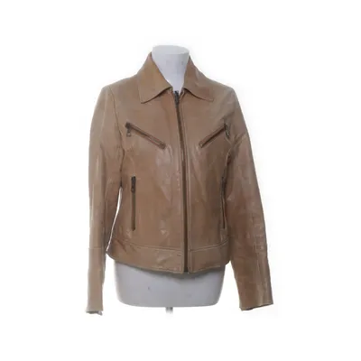 Leren jack (Beige) van Zoul