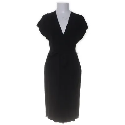 Wrap dress (Black) from SAND Elastane, Viscose