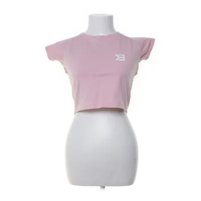 Crop top (Roze) van Better Bodies Katoen, Elastaan
