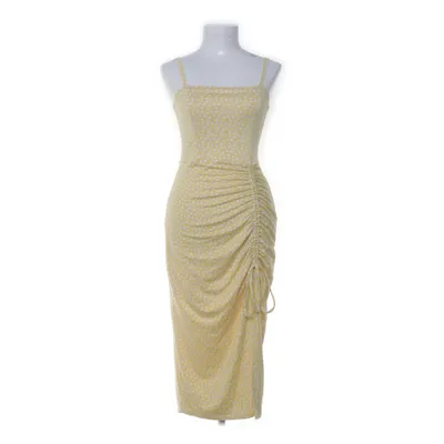 Jurk (Geel, Wit) van Hollister California Elastaan, Polyester