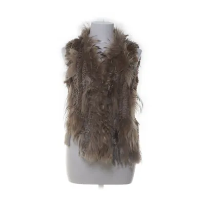 Fur vest (Brown, Gray) from CKN of Scandinavia Cotton, Fur