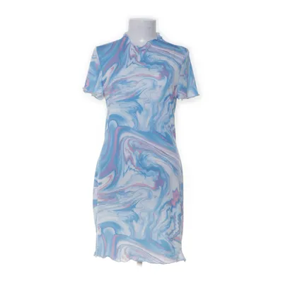 Dress (Blue, Multicolored) from NLY One Elastane, Polyester