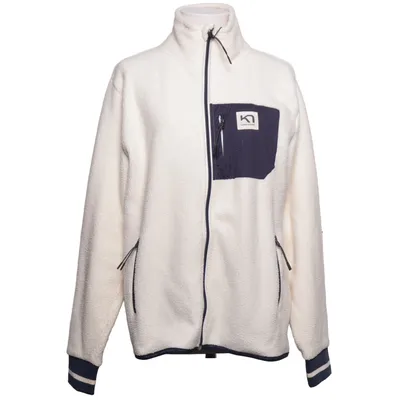 Fleecejakke (Beige, Sort) fra Kari Traa Elastan, Polyamid, Polyester