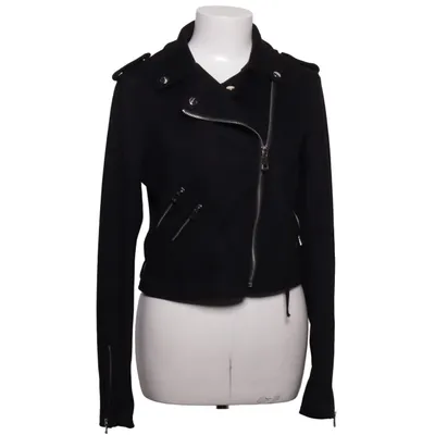 Biker jacket (Black) from Softy Collection Elastane, Polyester
