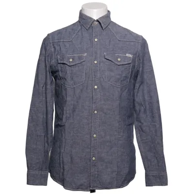 Jeansskjorta (Superior Indigo Denim) från Jack & Jones Vintage Bomull, Linne