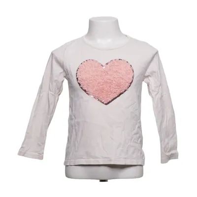 T-shirt à manches longues (Blanc, Rose) de Happy Girls Club Coton