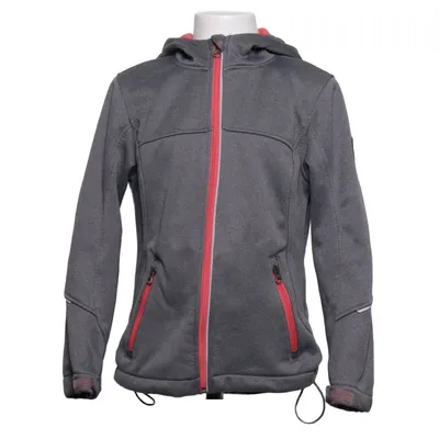 Softshell jacket (Gray, Red) from Active Touch Kids Polyester
