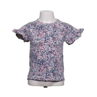 T-shirt (Blå, Pink, Hvid) fra Creamie Elastan, Økologisk bomuld