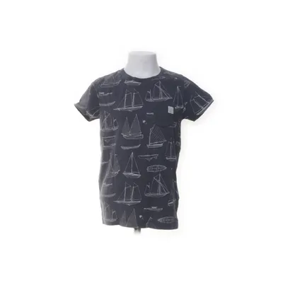 T-shirt (Gray, White) from Newbie by KappAhl Cotton