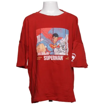 T-shirt (Rouge, Multicolore) de DC Comics Coton