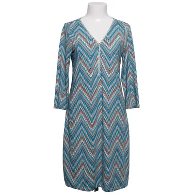 Jurk (Blauw, Wit, Meerkleurig) van Happy Holly Elastaan, Polyester