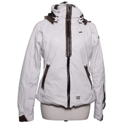 Ski jacket (White, Black, Brown) from Degre 7 Elastane, Polyamide, Polyester