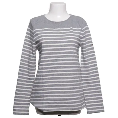 Long sleeve T-shirt (Gray, White) from Boomerang Cotton