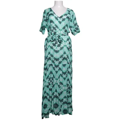 Jurk (Groen, Zwart, Wit) van Stella Forest Katoen, Cupro, Modal