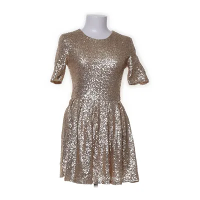 Cocktailkjole (Guld) fra TFNC London Elastan, Polyester, Viscose