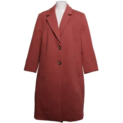 Manteau (Rose) de Sara Lindholm Polyester, Viscose
