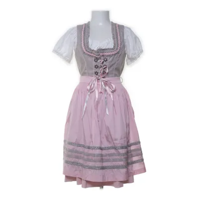 Dirndl (Grijs, Meerkleurig) van Landhaus Katoen