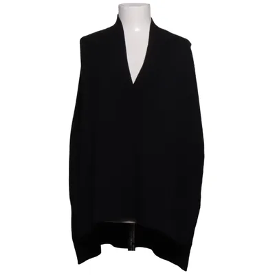 Poncho (Black) from SoSue Cashmere, Merino wool